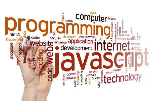 Javascript text