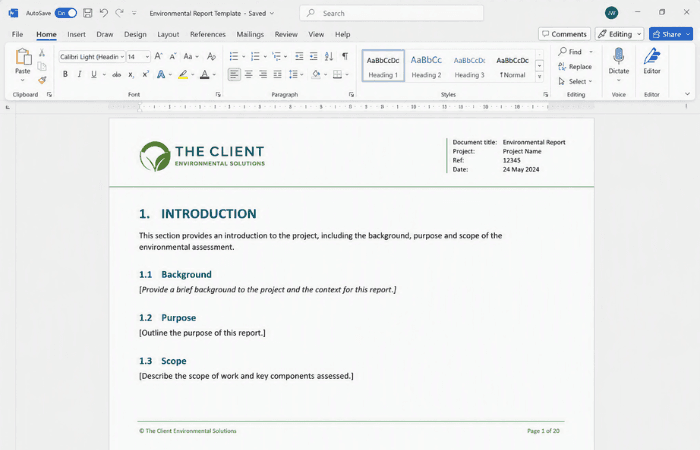 the client case study