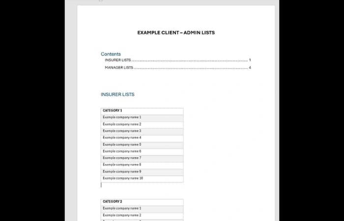 CIA Insurance case study